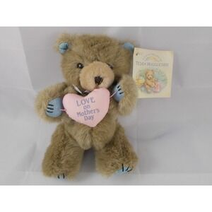 Teddy Hugglesbie Bear Plush 7.5 Inch Gibson Story Tag Mothers Day Stuffed Animal